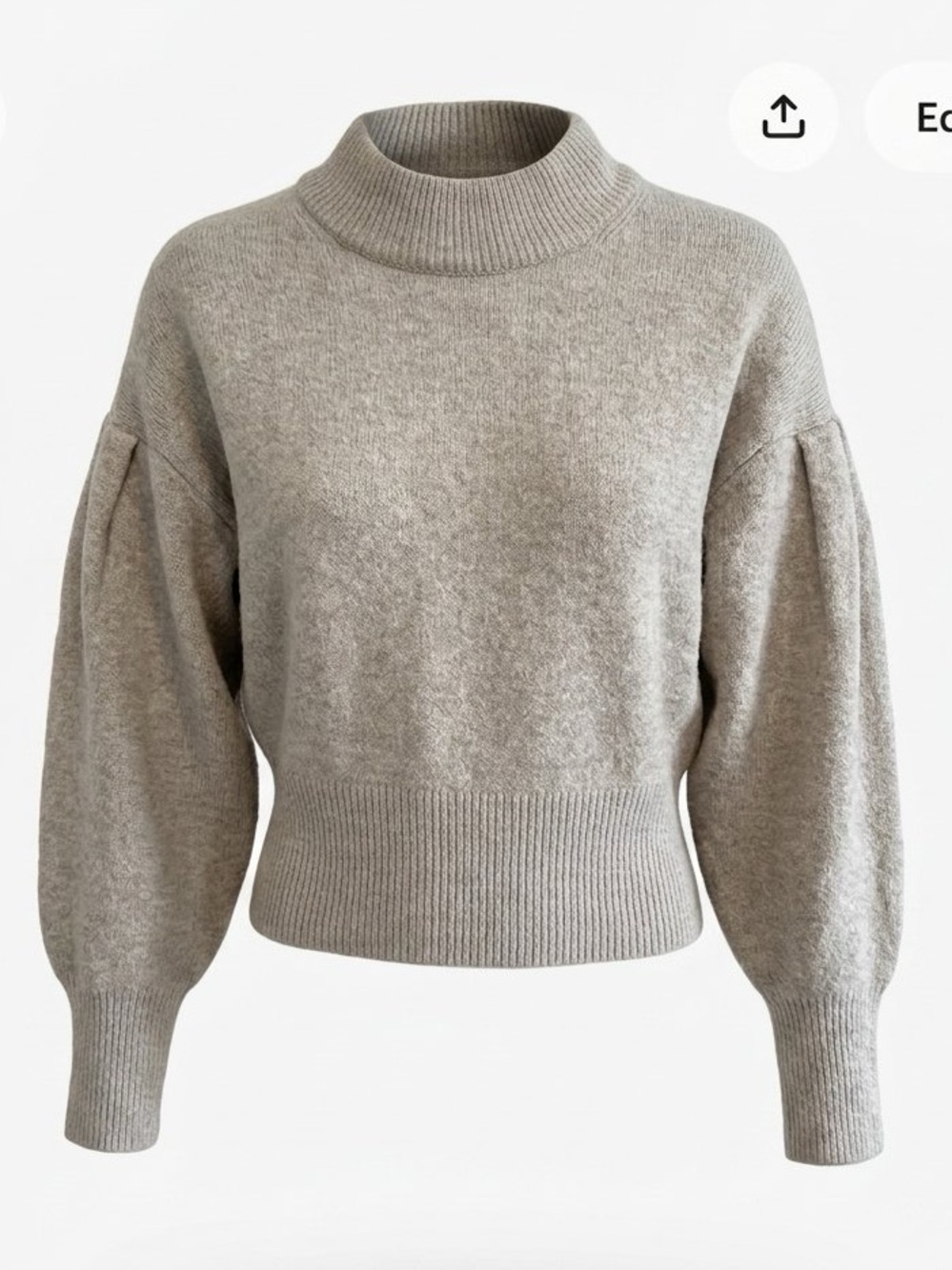 H&M tan women’s sweater. Size XS
